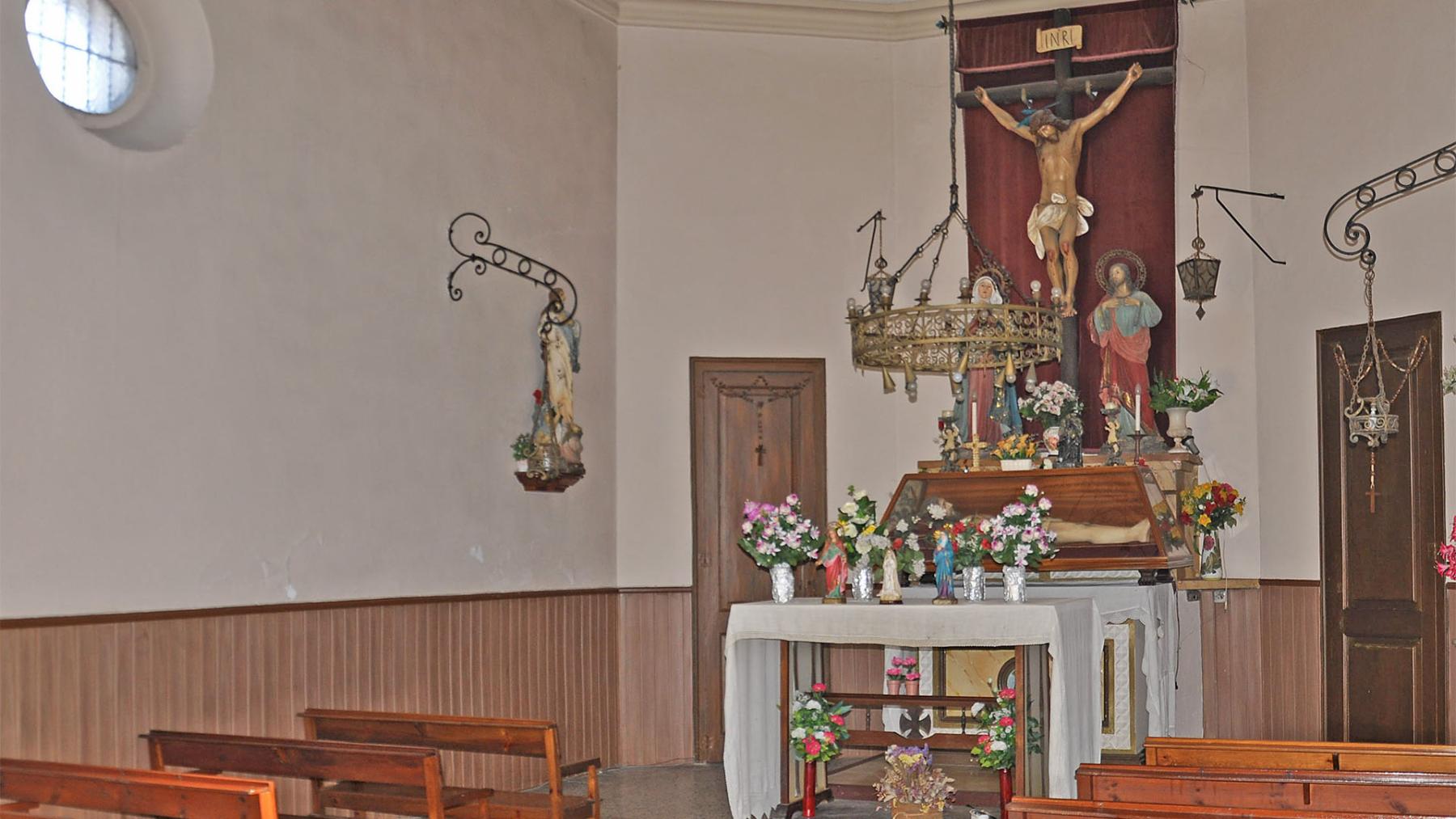 Interior de la capella